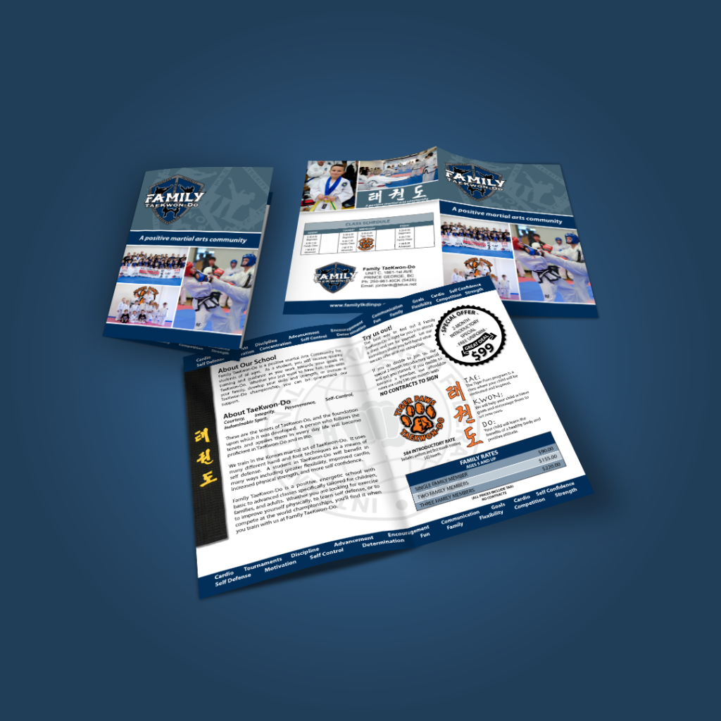 Family Taekwon-Do Brochure
